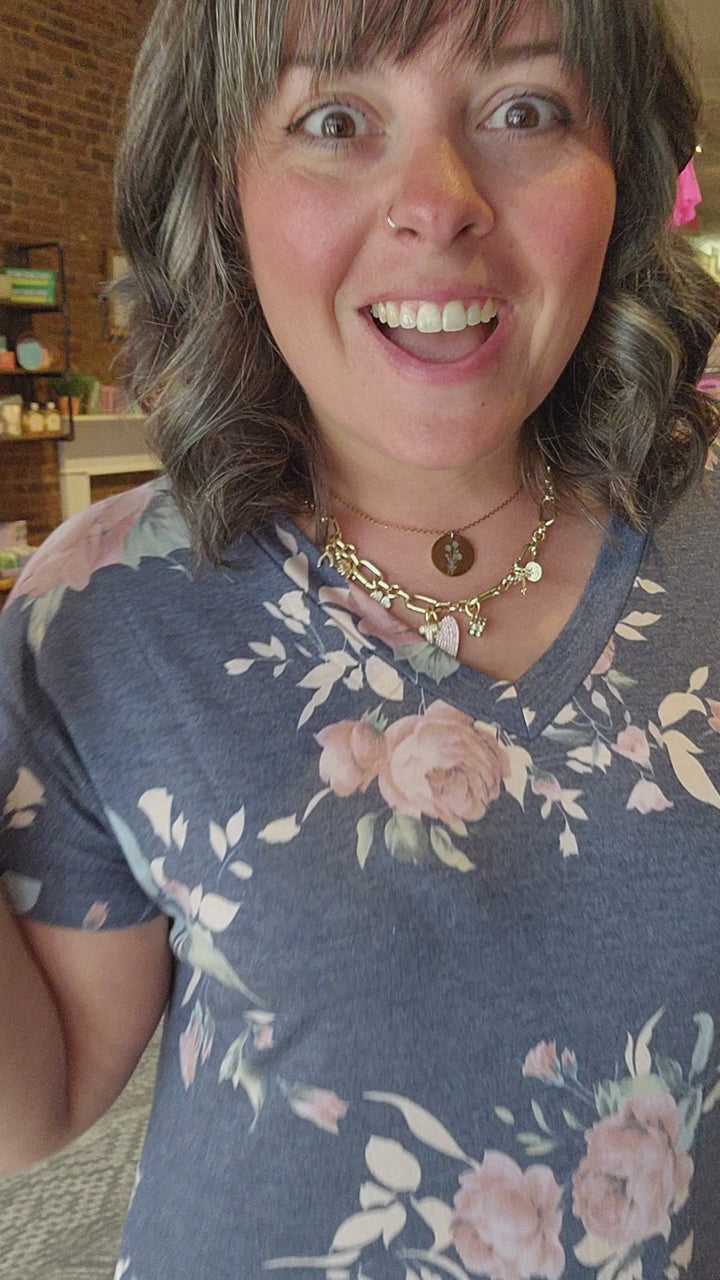 Floral T Shirt Dress