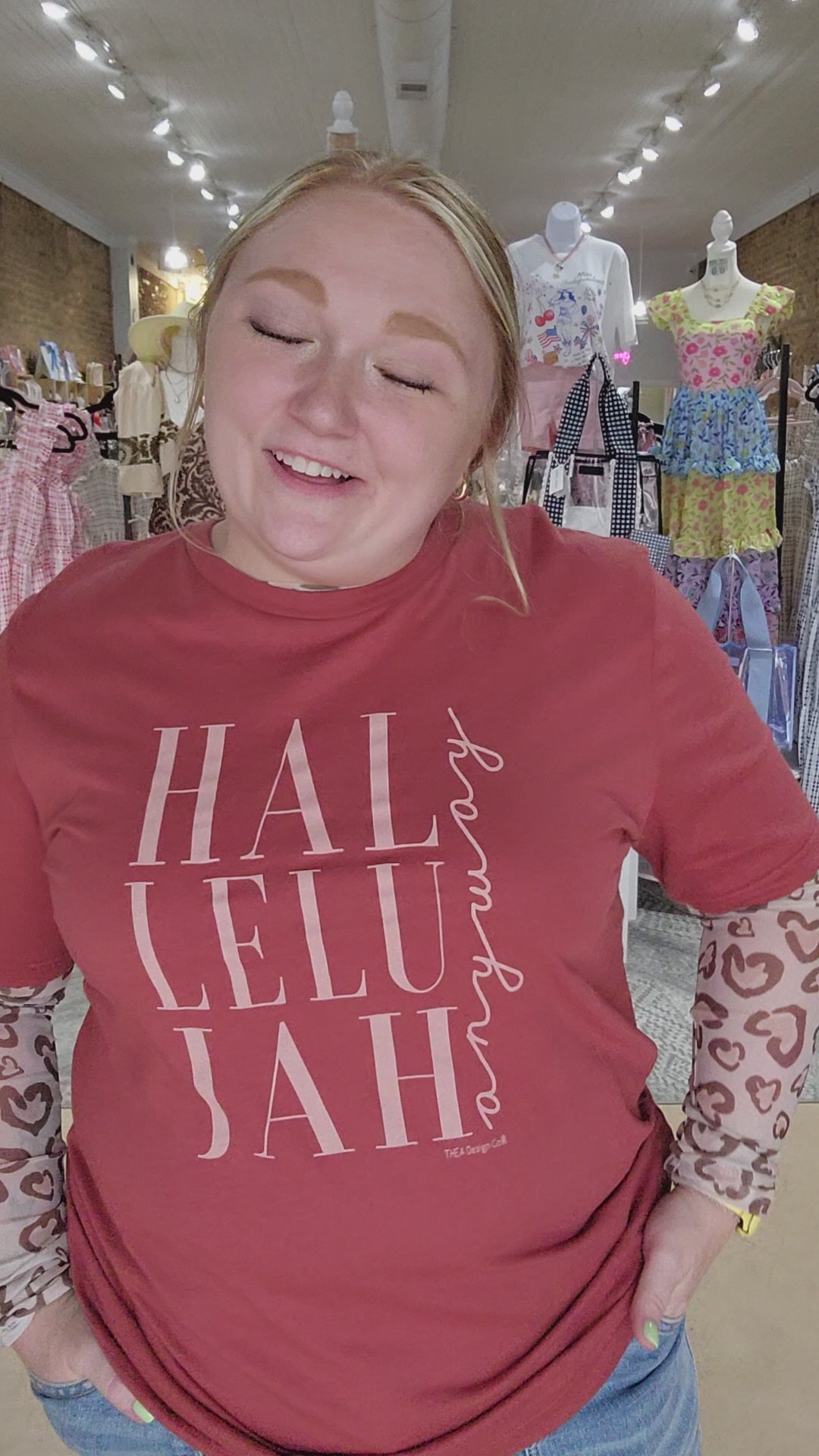 Hallelujah Anyway Tee