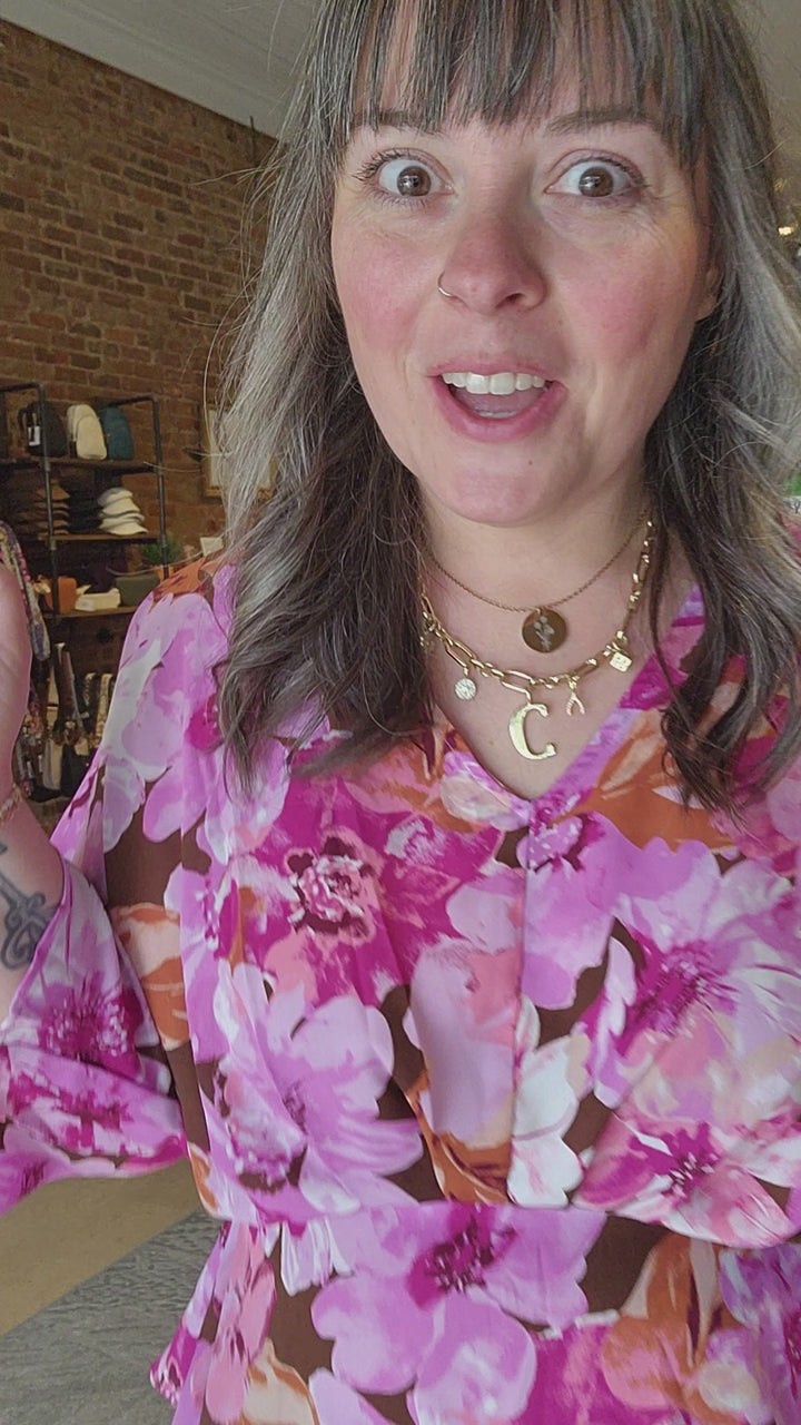 Full Bloom Ruffle Top