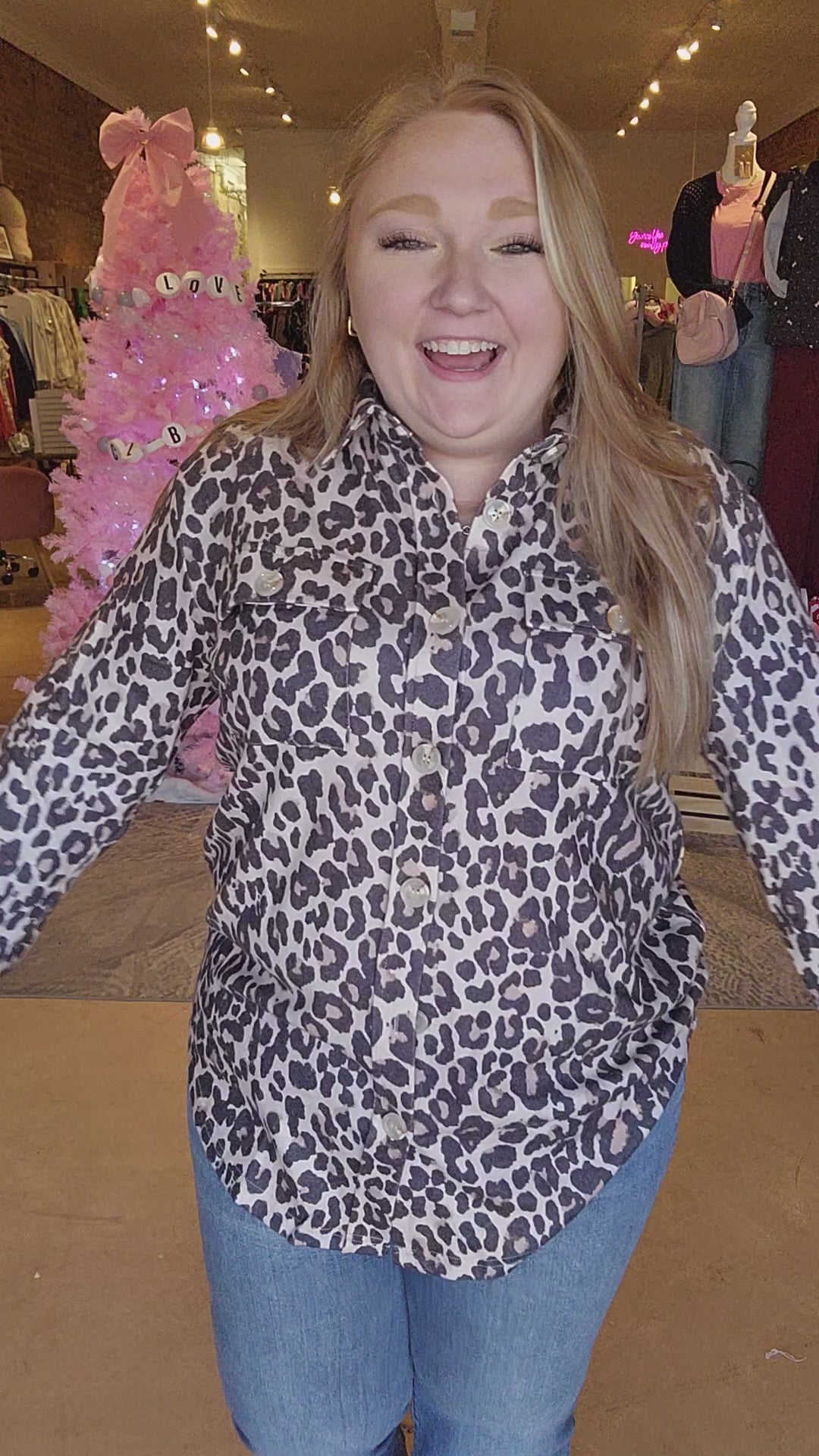 Soft Leopard Shacket