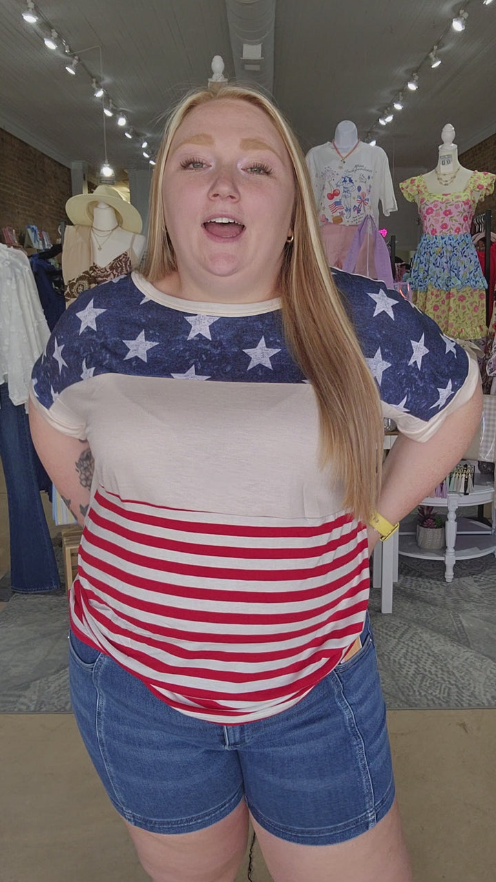 Stars and Stripes Tee