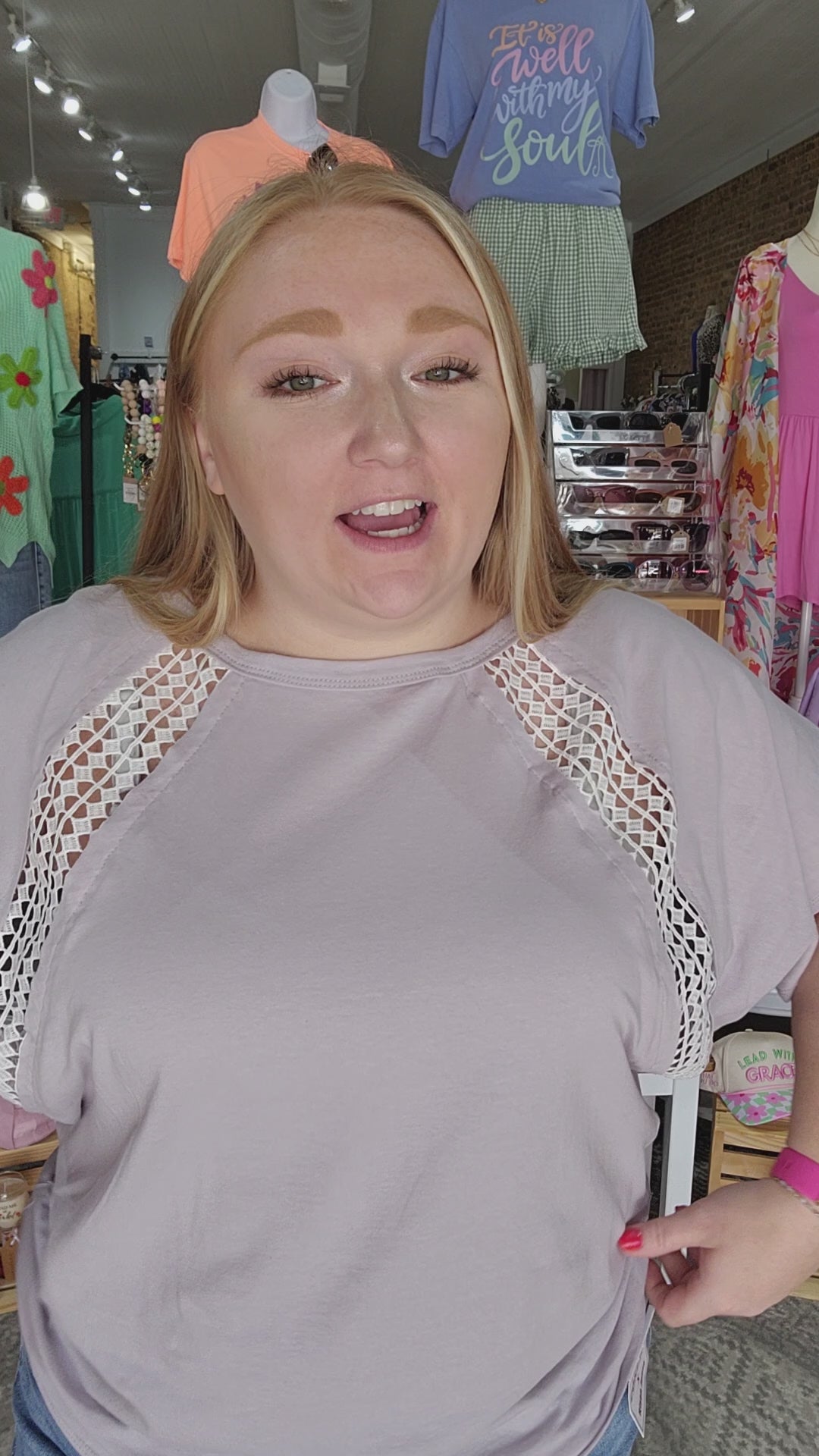 Diamond Crochet Top