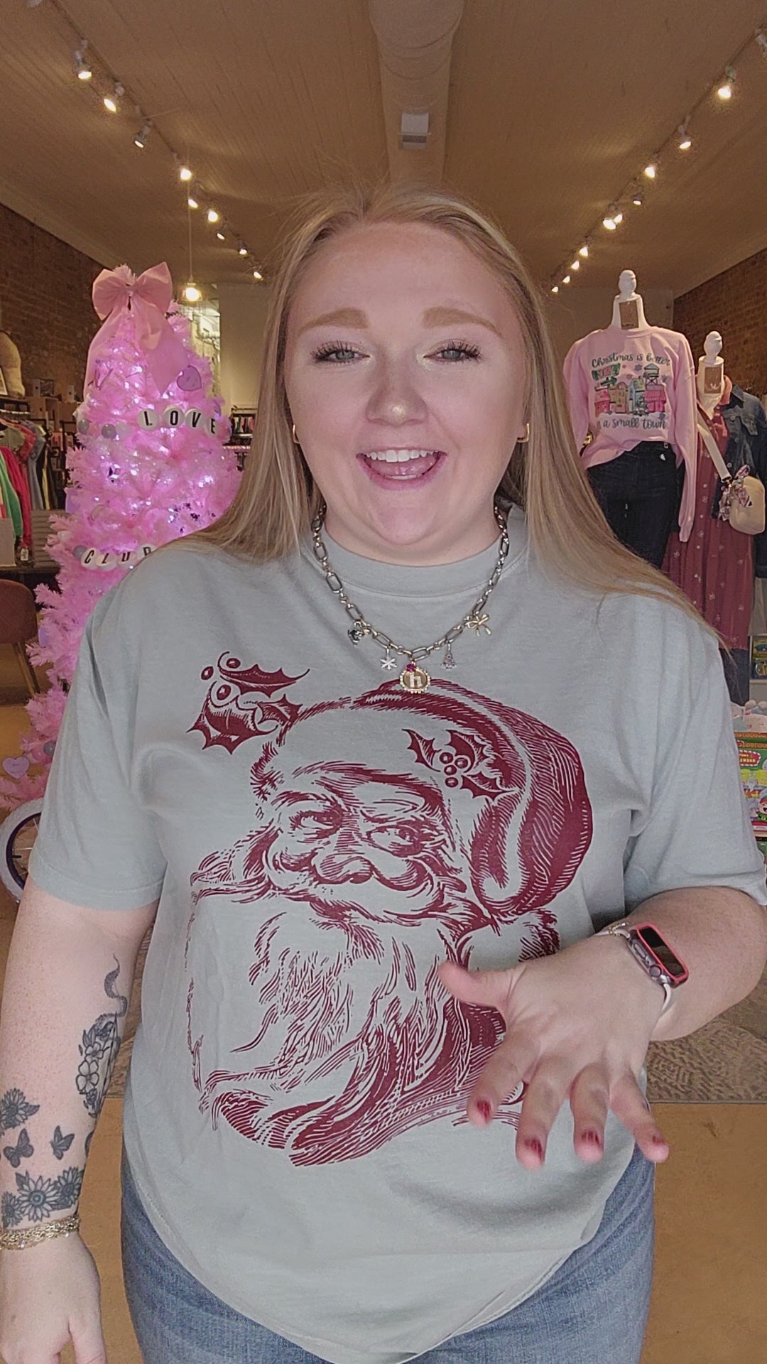 Santa Face Tee