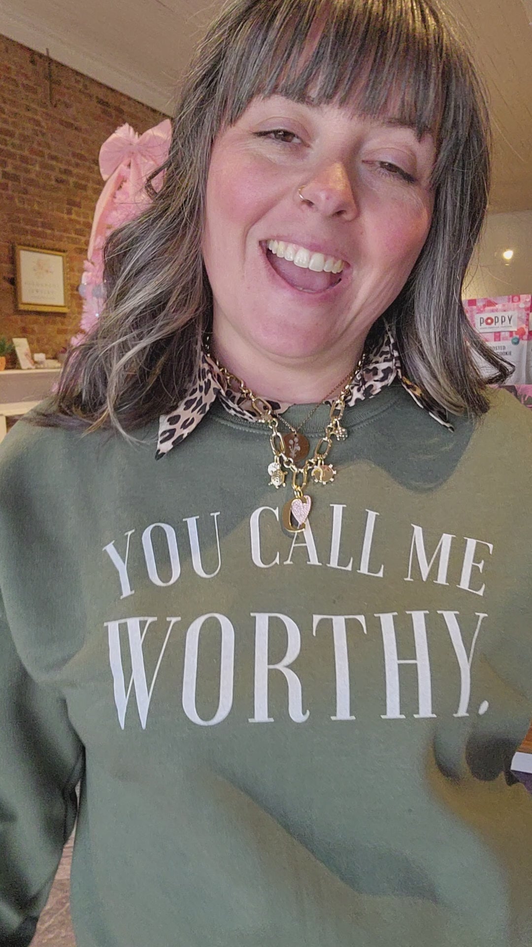 You Call Me Worthy Sweatshirt