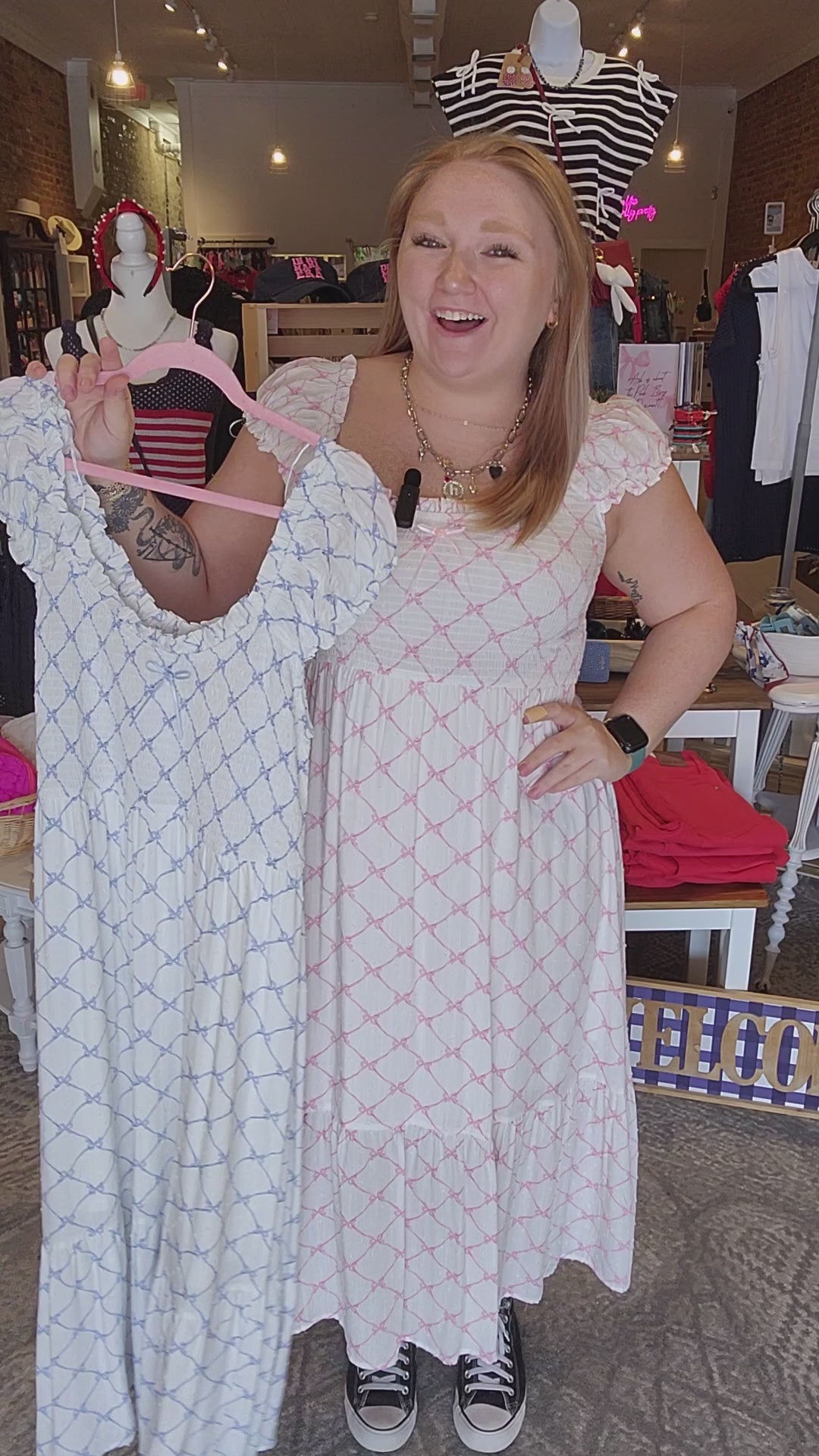 Smocked Bow Dress