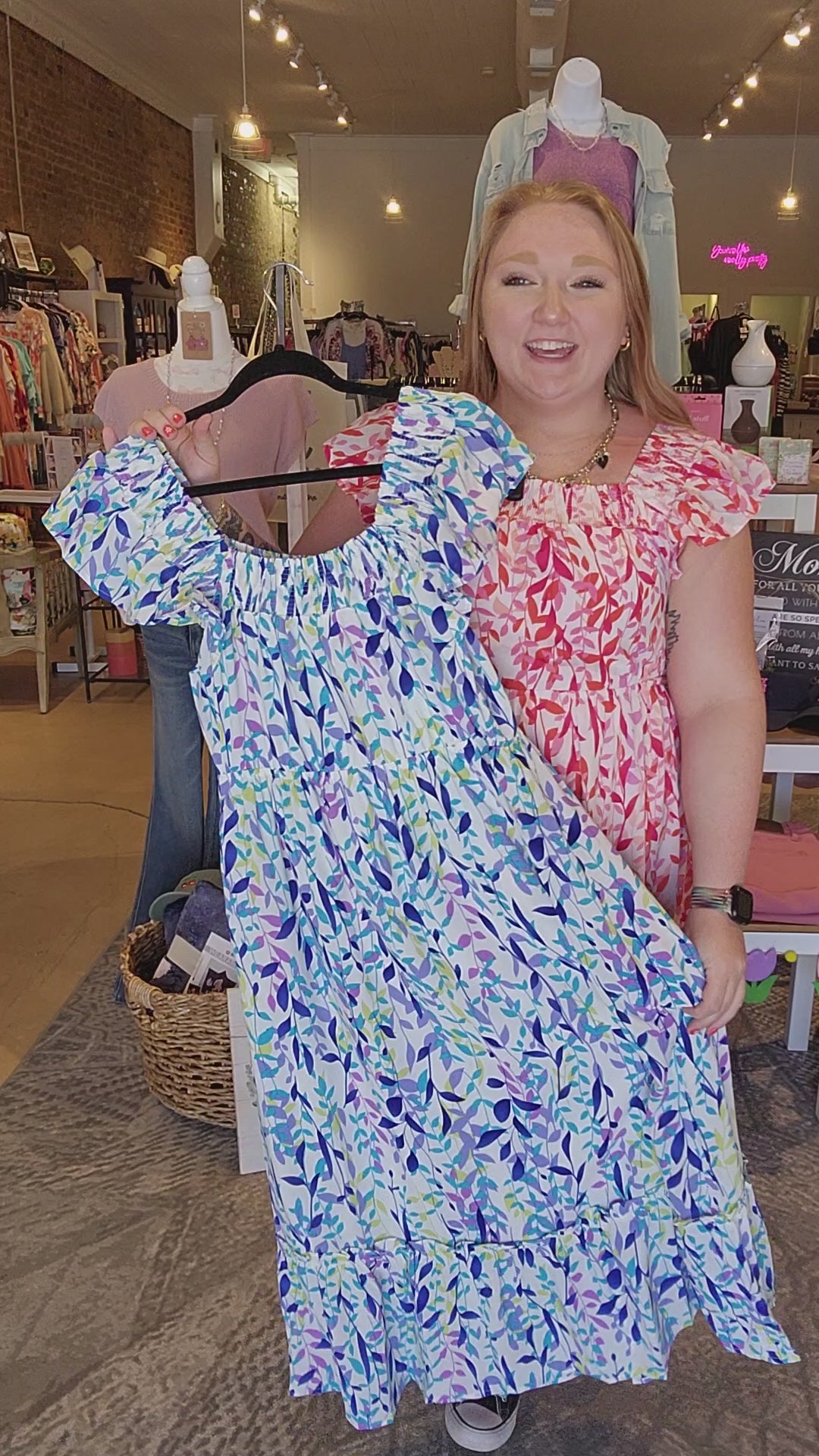 Summer Floral Maxi Dress