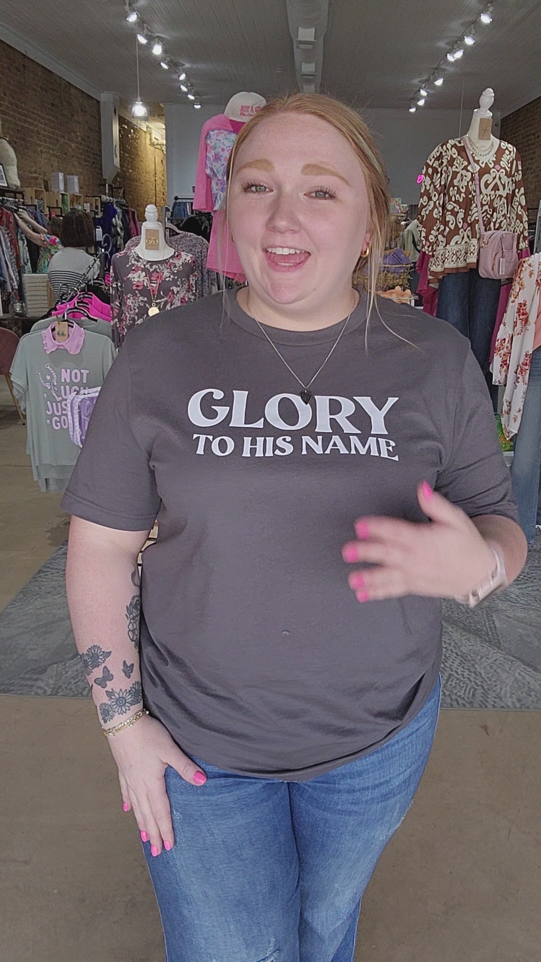 Glory to His Name Tee