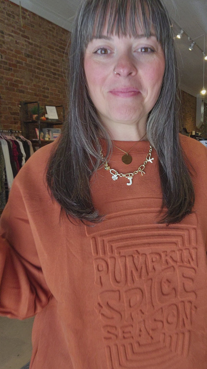 PSL Embossed Pullover
