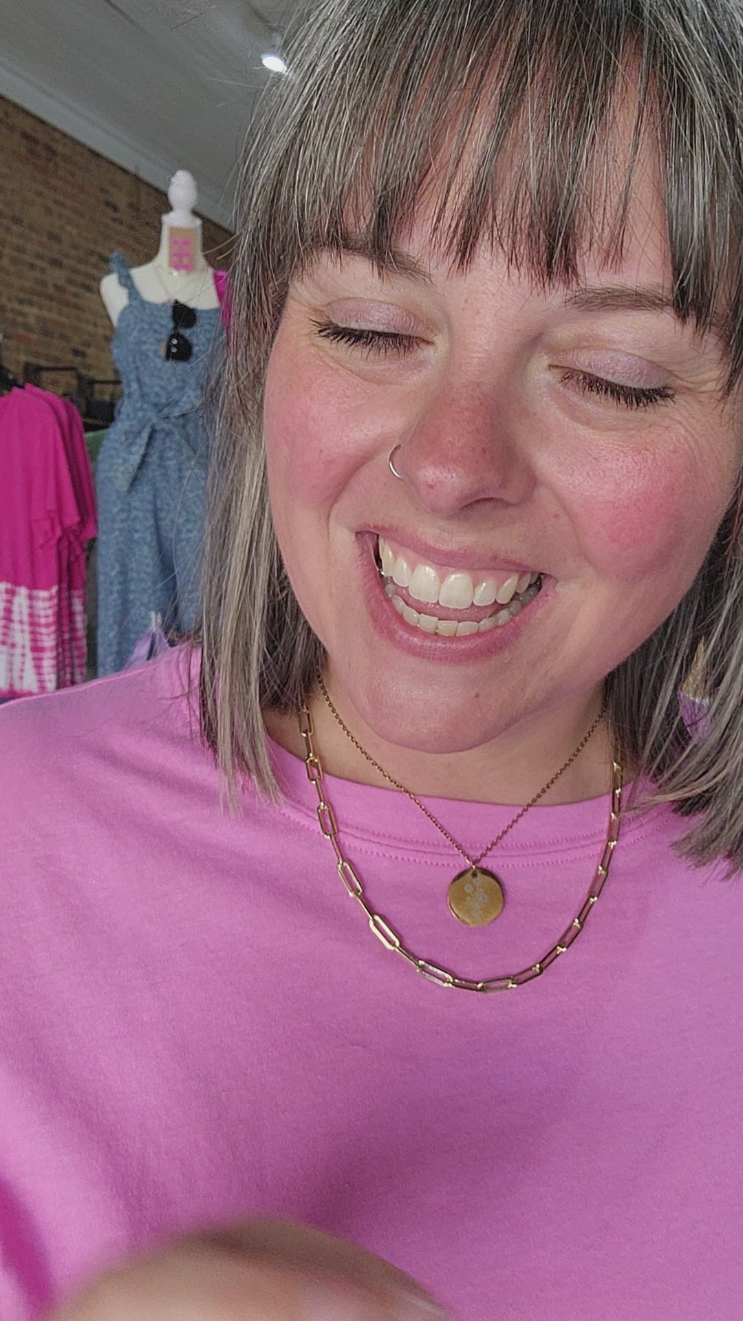 Pink Basic Tee