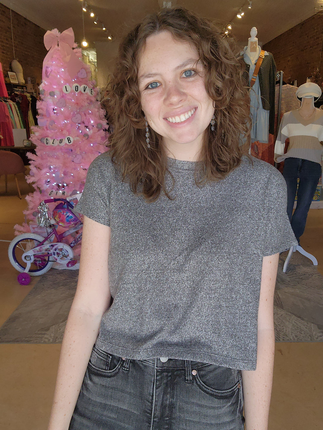 Livin the Dream Crop Tee