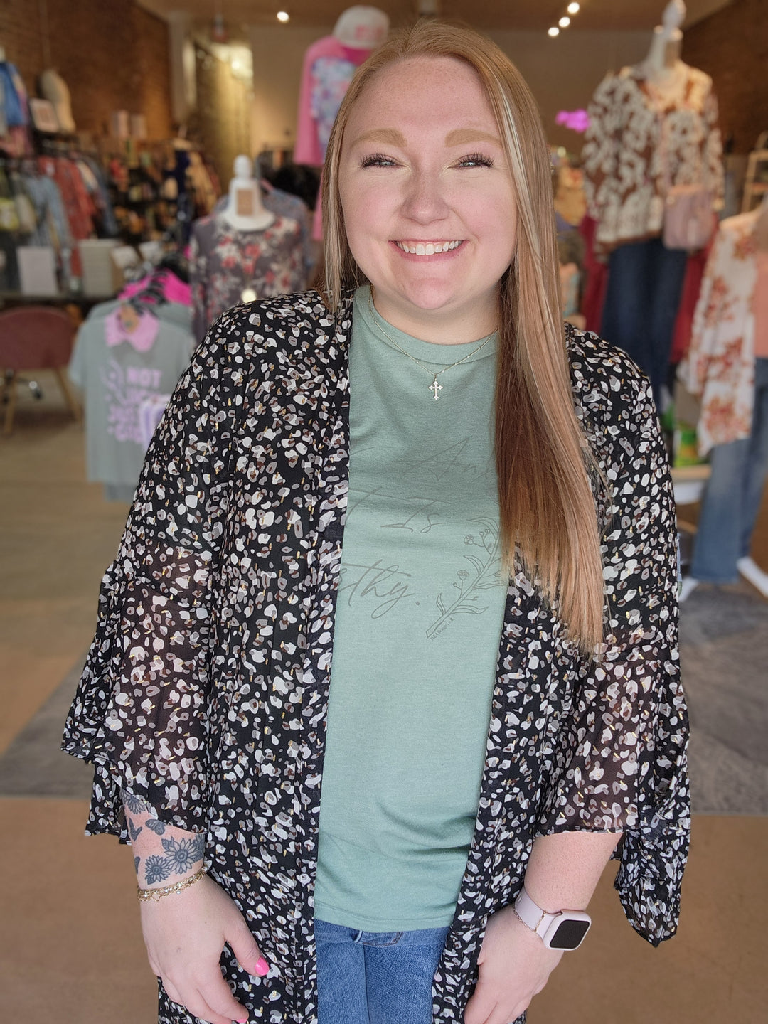 Leopard Duster Kimono