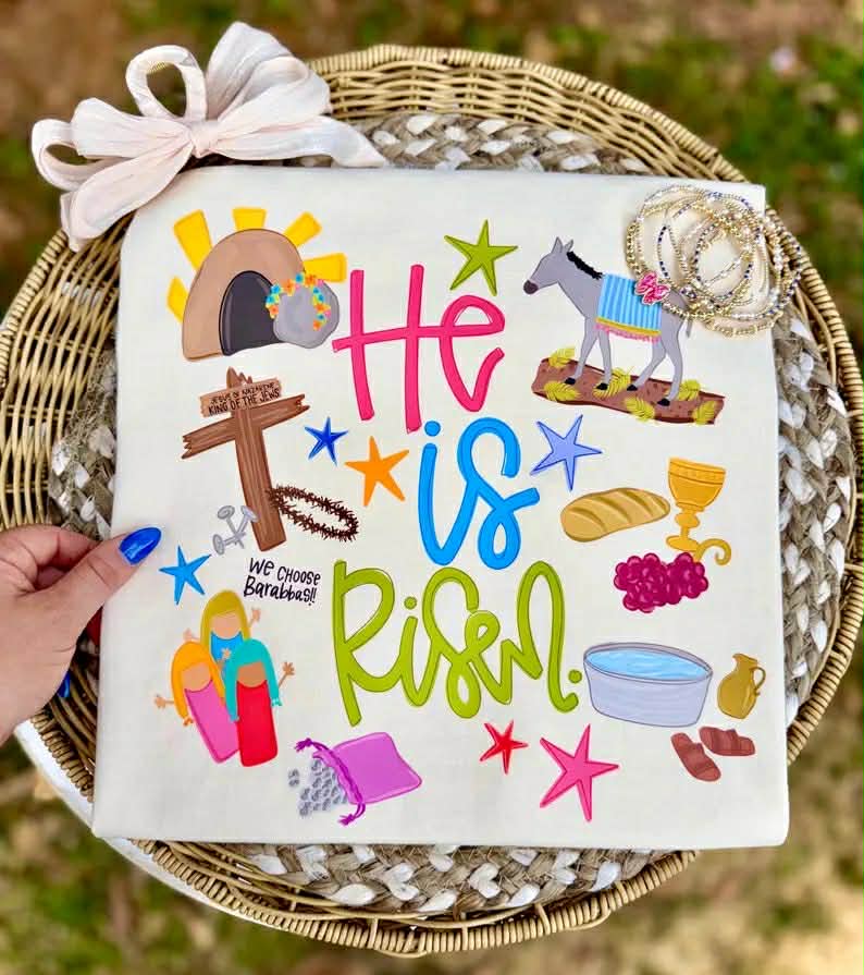He Is Risen Tee