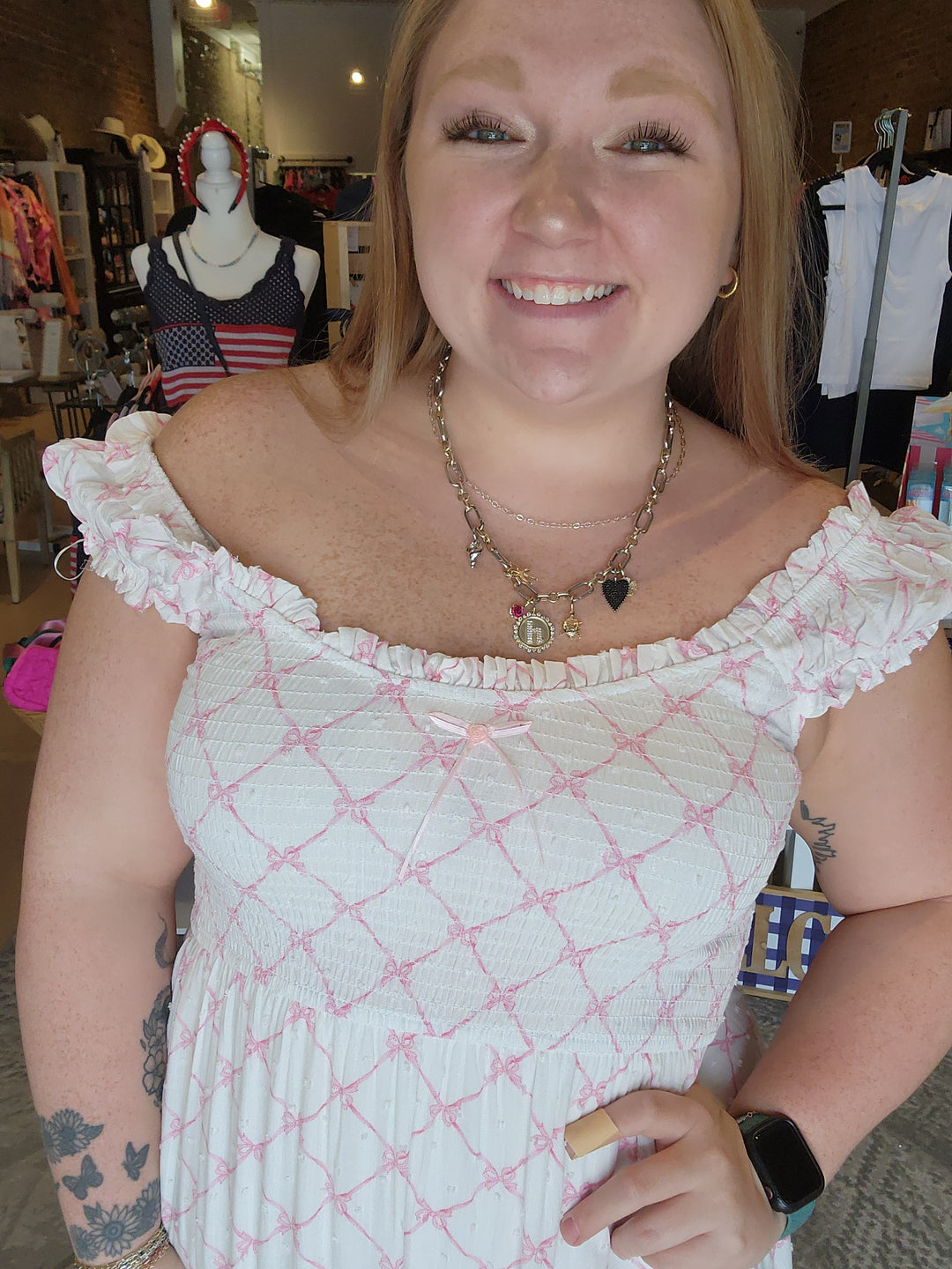 Smocked Bow Dress