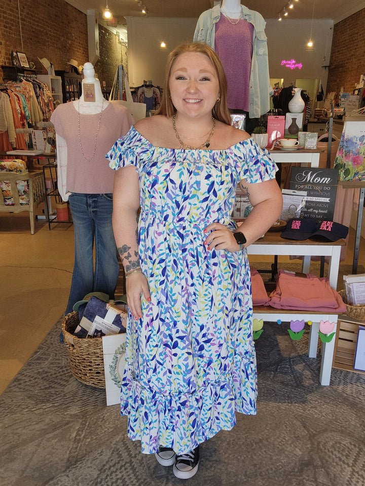 Summer Floral Maxi Dress