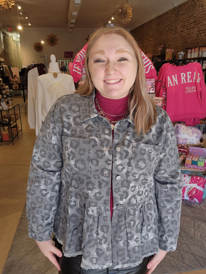 Babydoll Cheetah Jacket