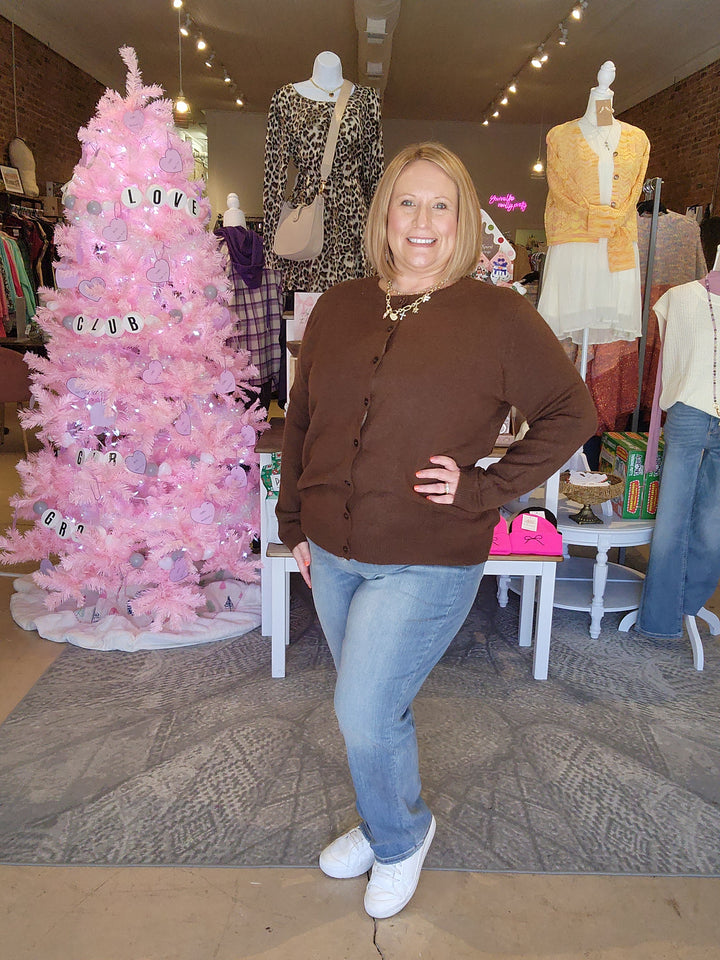 Everyday Button Up Cardigan