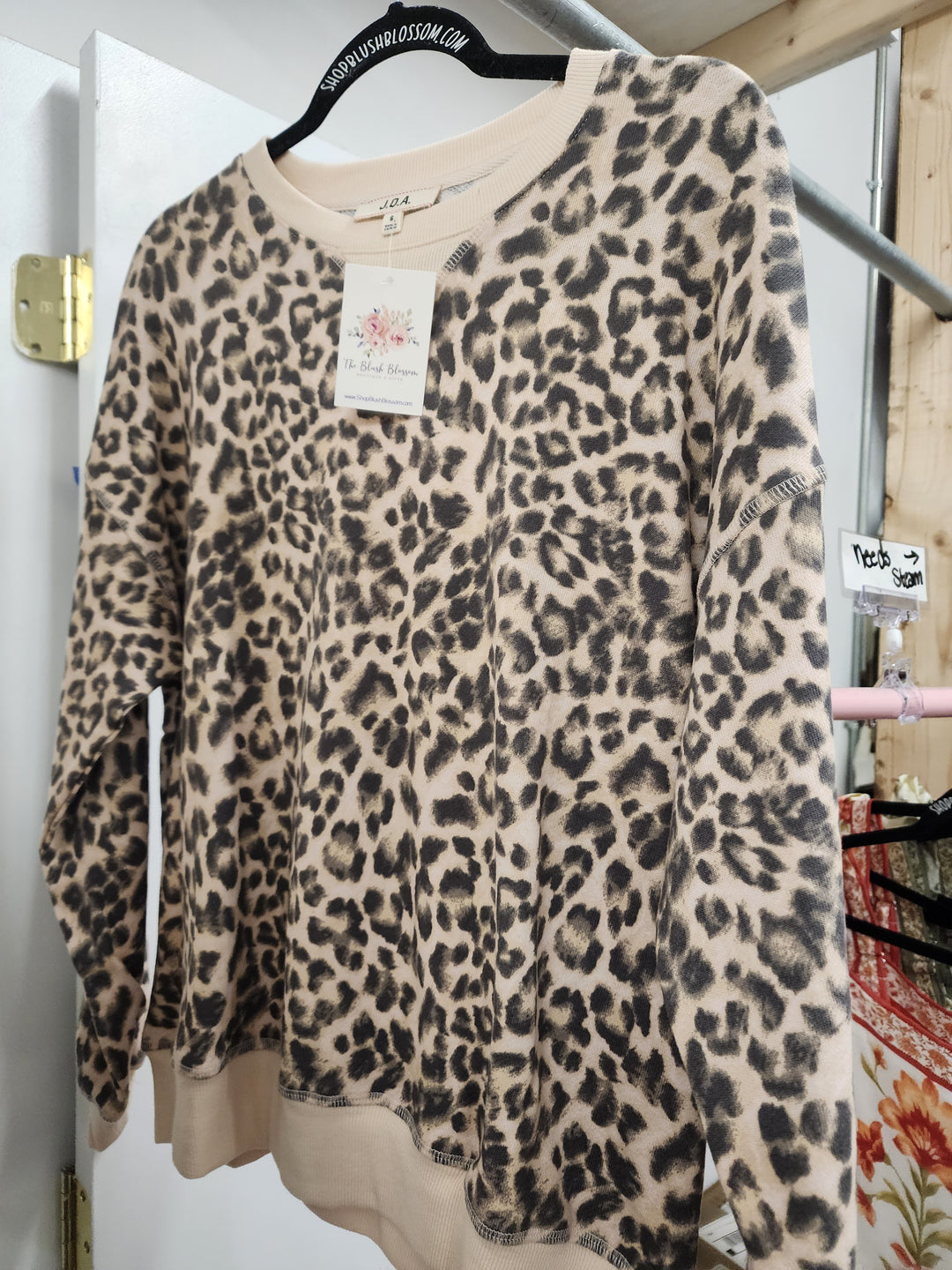 Leopard Print Sweatshirt