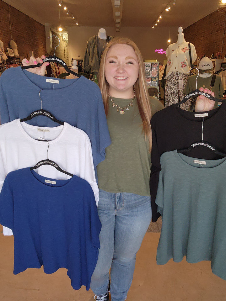 Short Sleeve Slub Tee