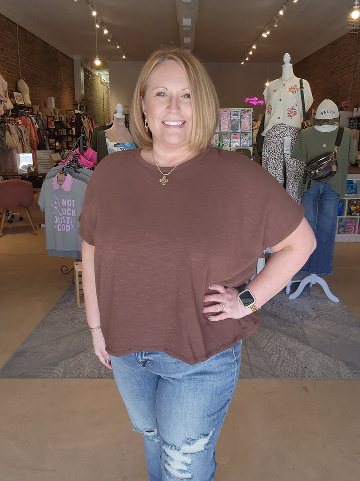 Short Sleeve Slub Tee