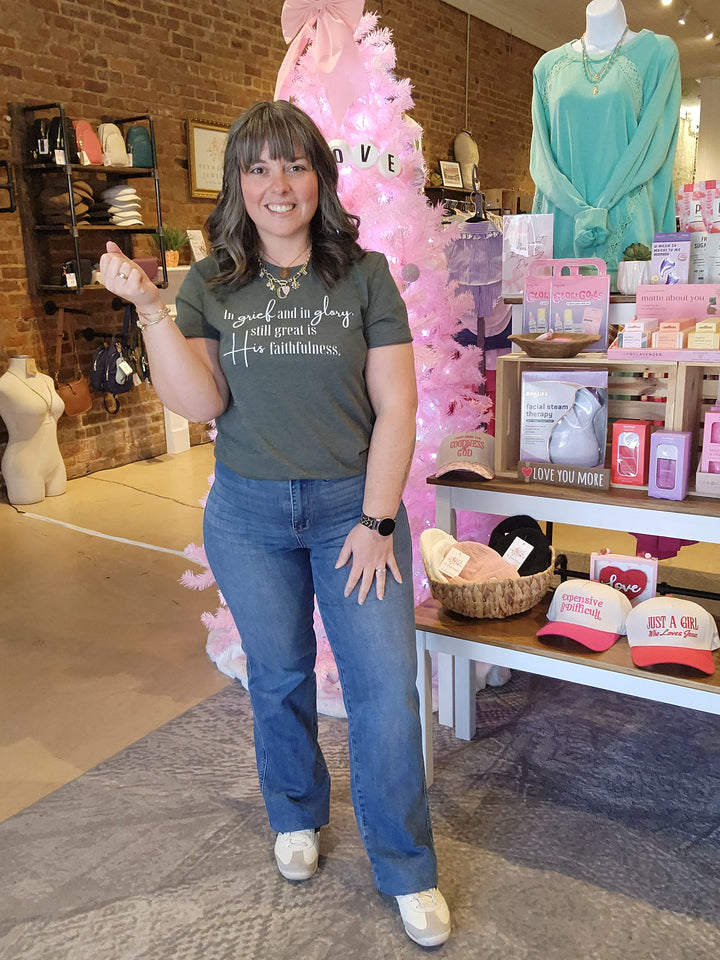 Judy Blue Contrast Thread Trouser Jean