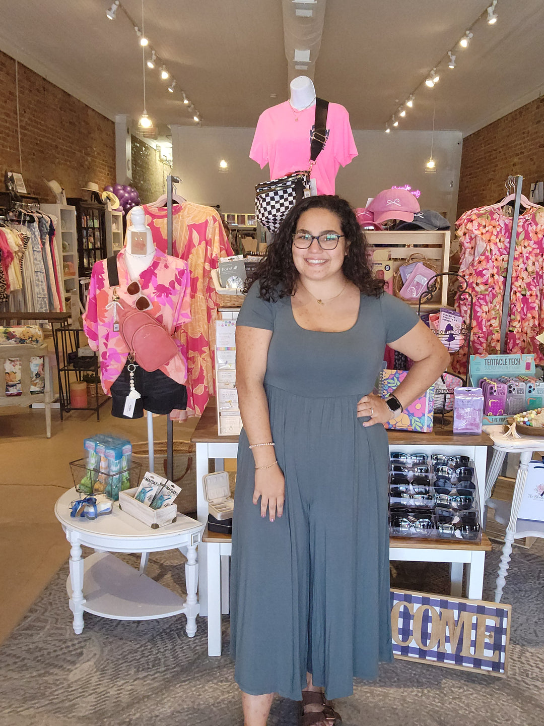 Slate Blue Jumpsuit