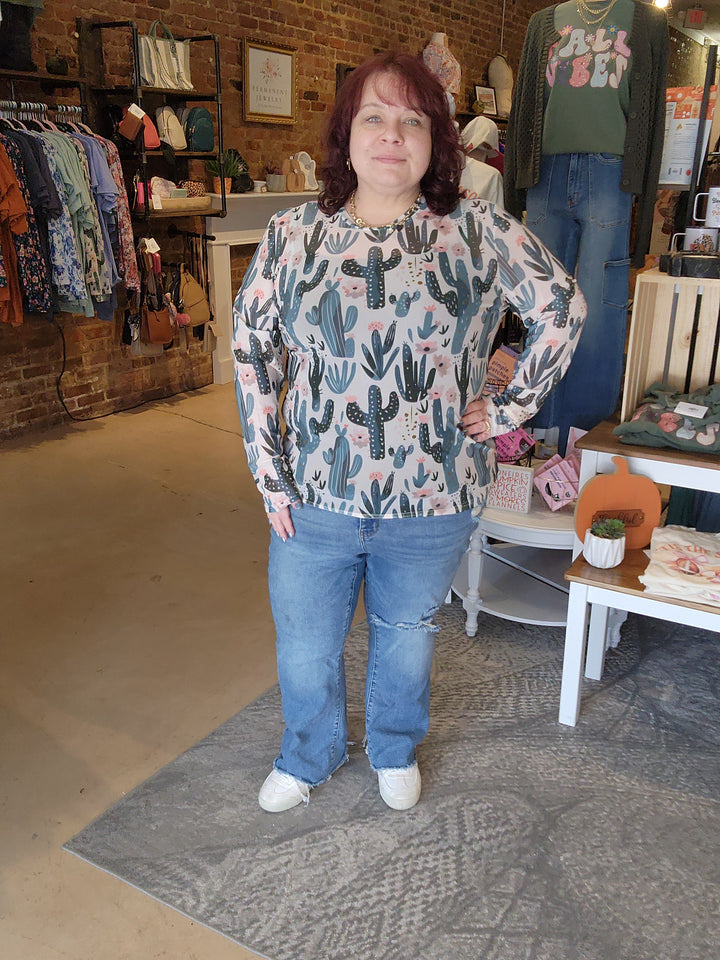 Cactus Mesh Shirt