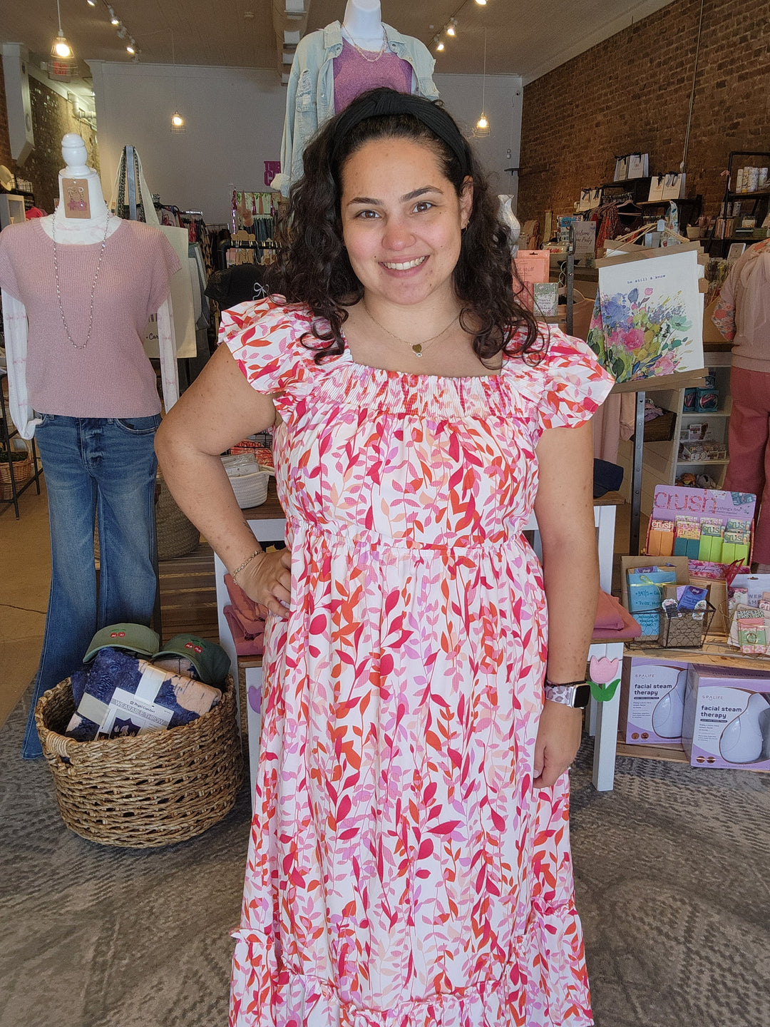 Summer Floral Maxi Dress