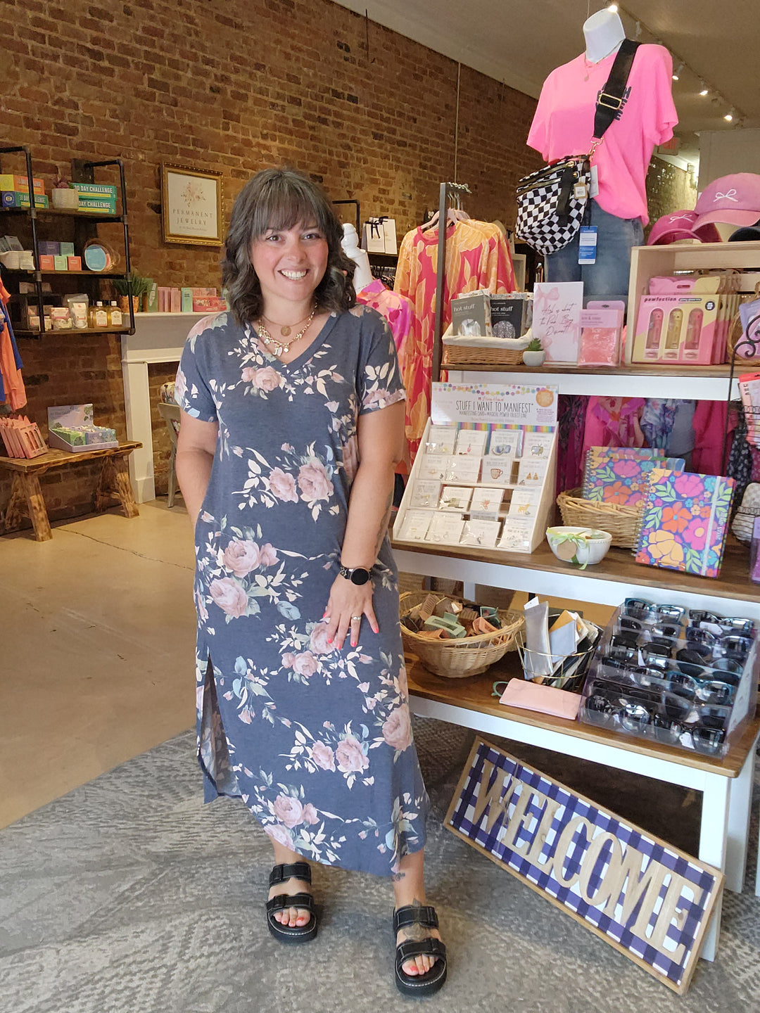 Floral T Shirt Dress