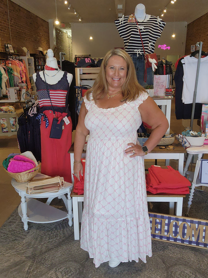 Smocked Bow Dress