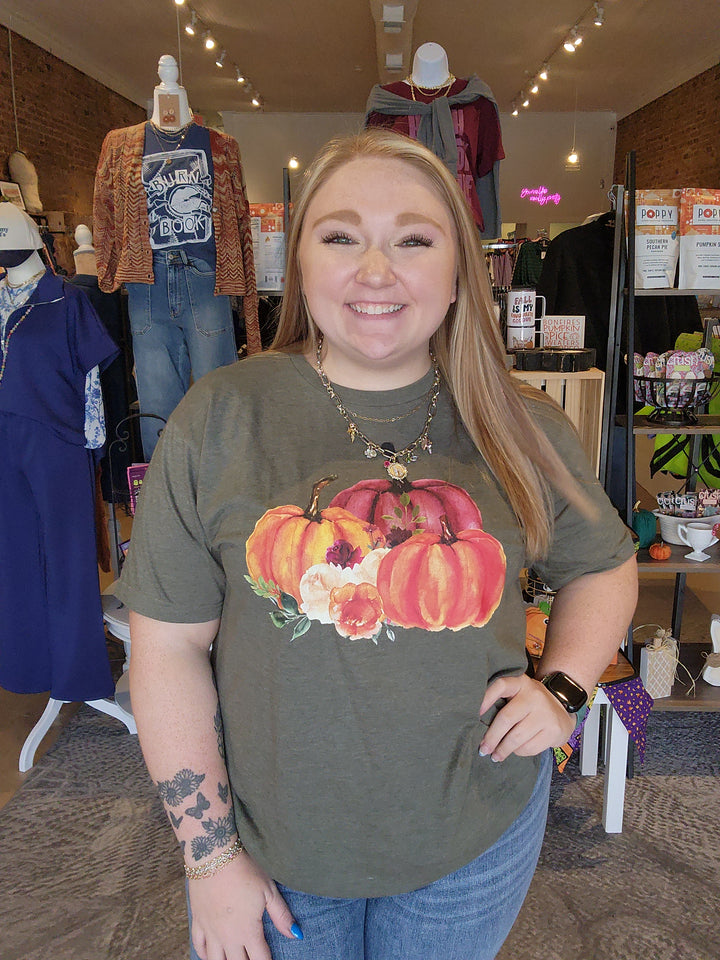 Autumn Pumpkins Graphic Tee