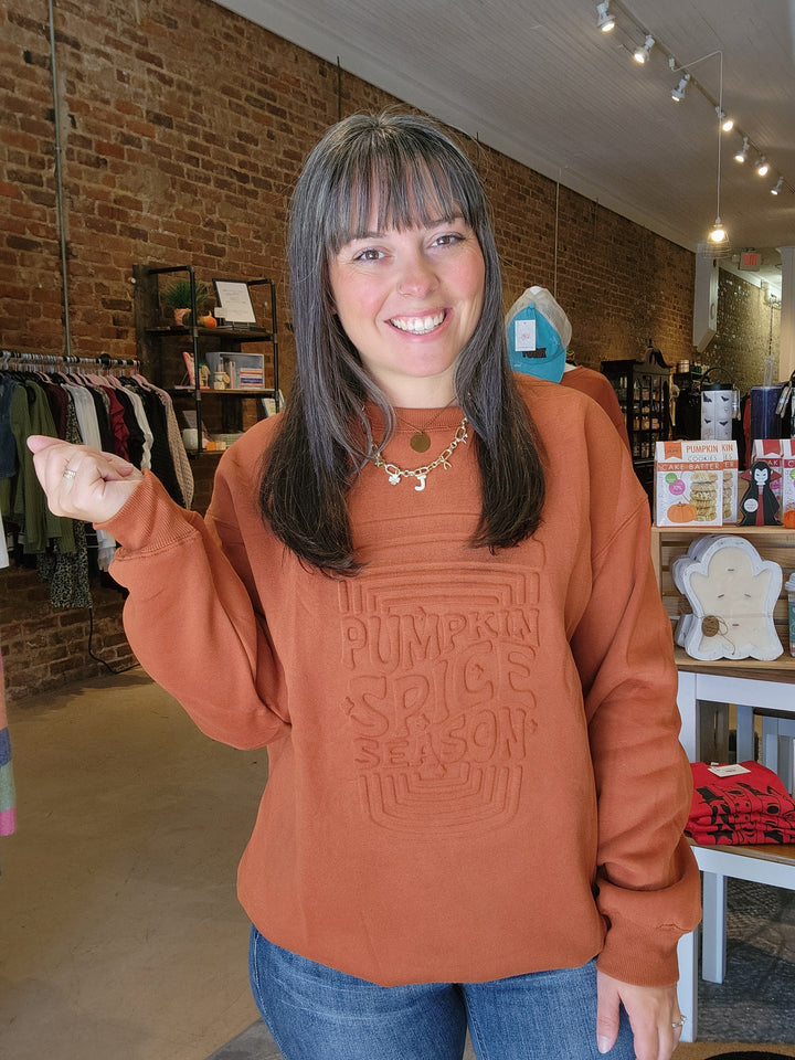 PSL Embossed Pullover