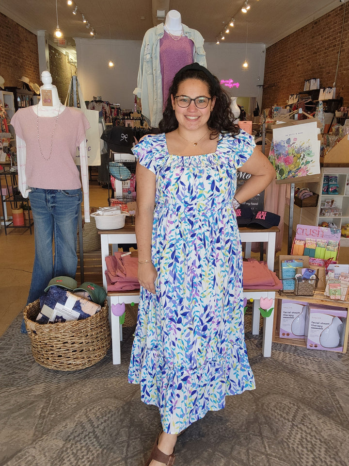 Summer Floral Maxi Dress