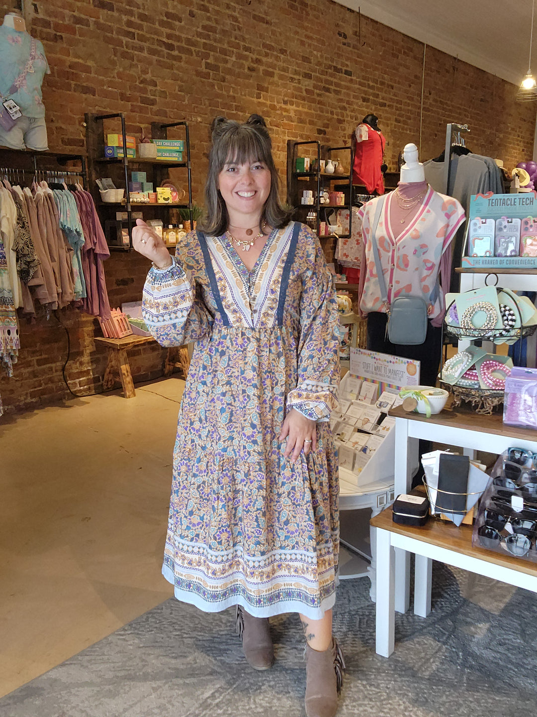 Boho Midi Dress