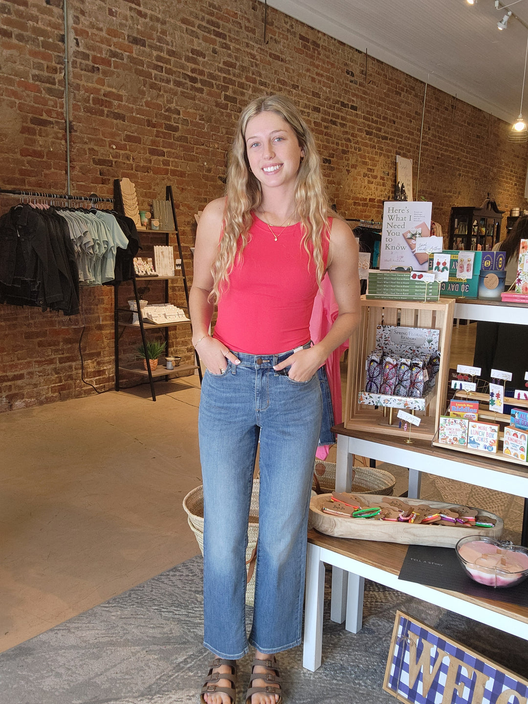 Red Seamless Tank