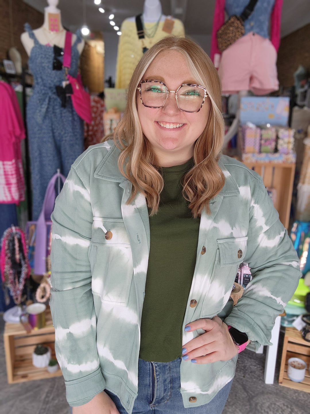 Tie Dye Spring Jacket