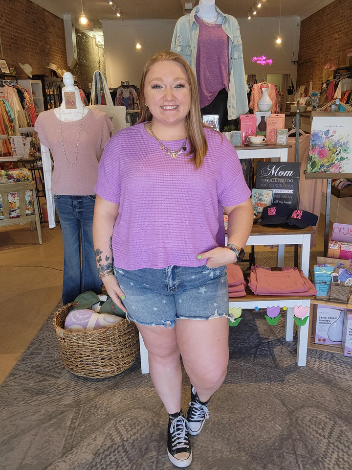 Judy Blue Destroy Star Cut Off Shorts