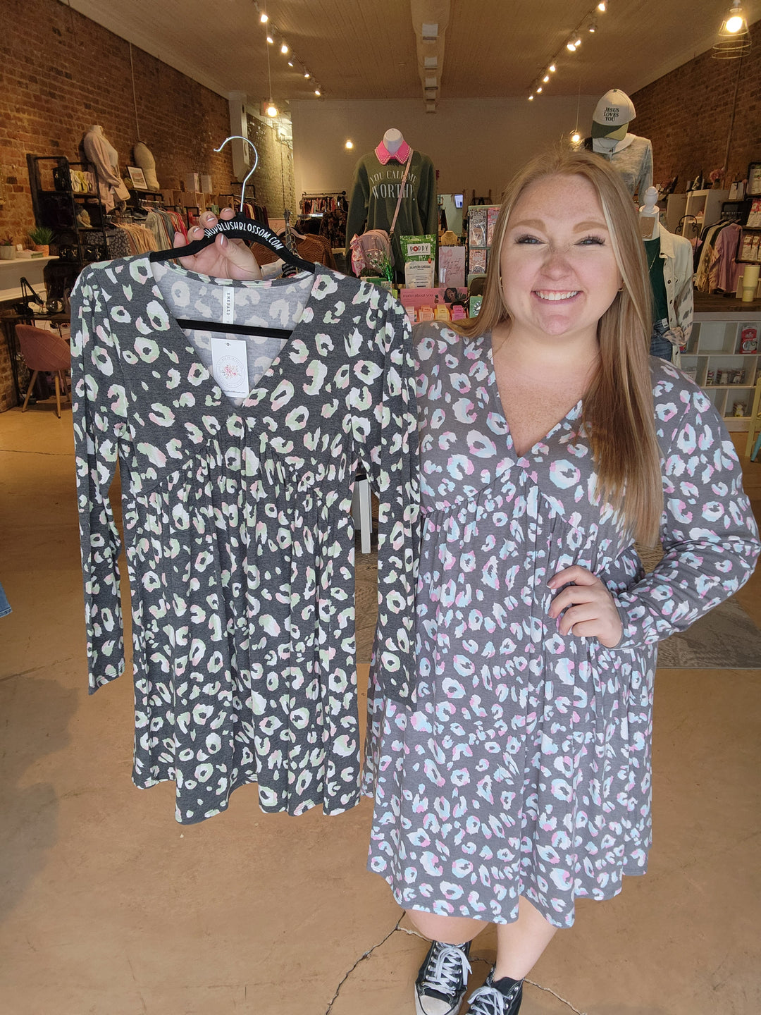 90's Vibe Leopard Dress
