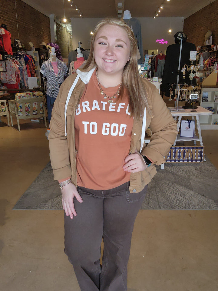 Grateful to God Long Sleeve Tee