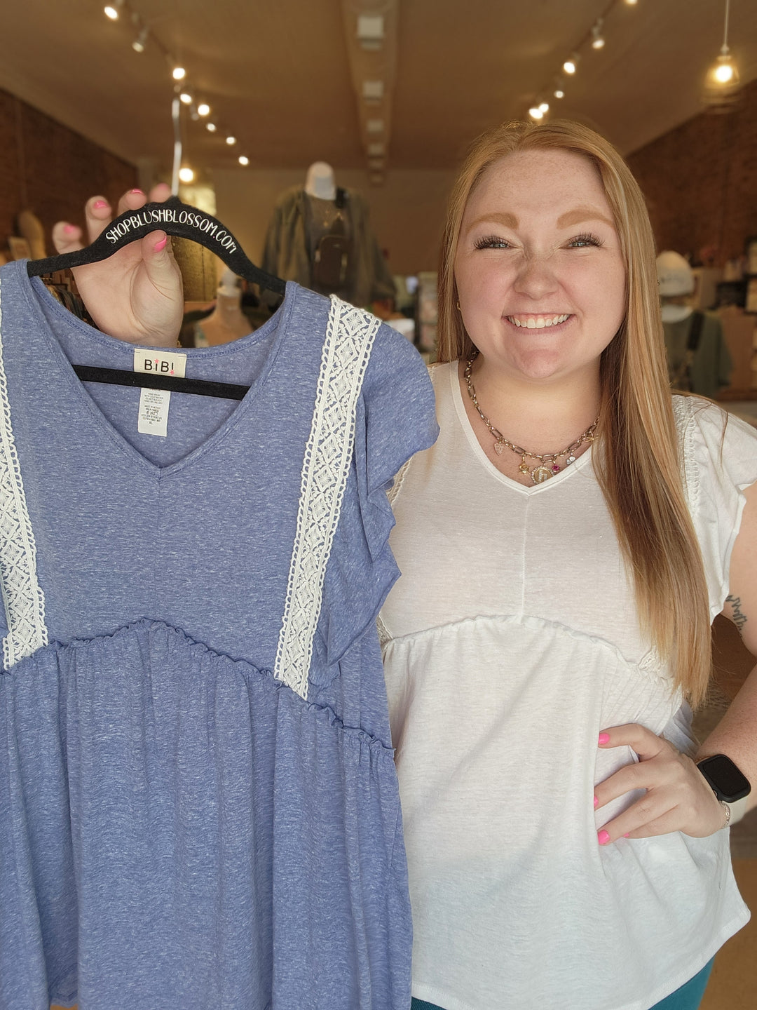 Crochet Detail Tee