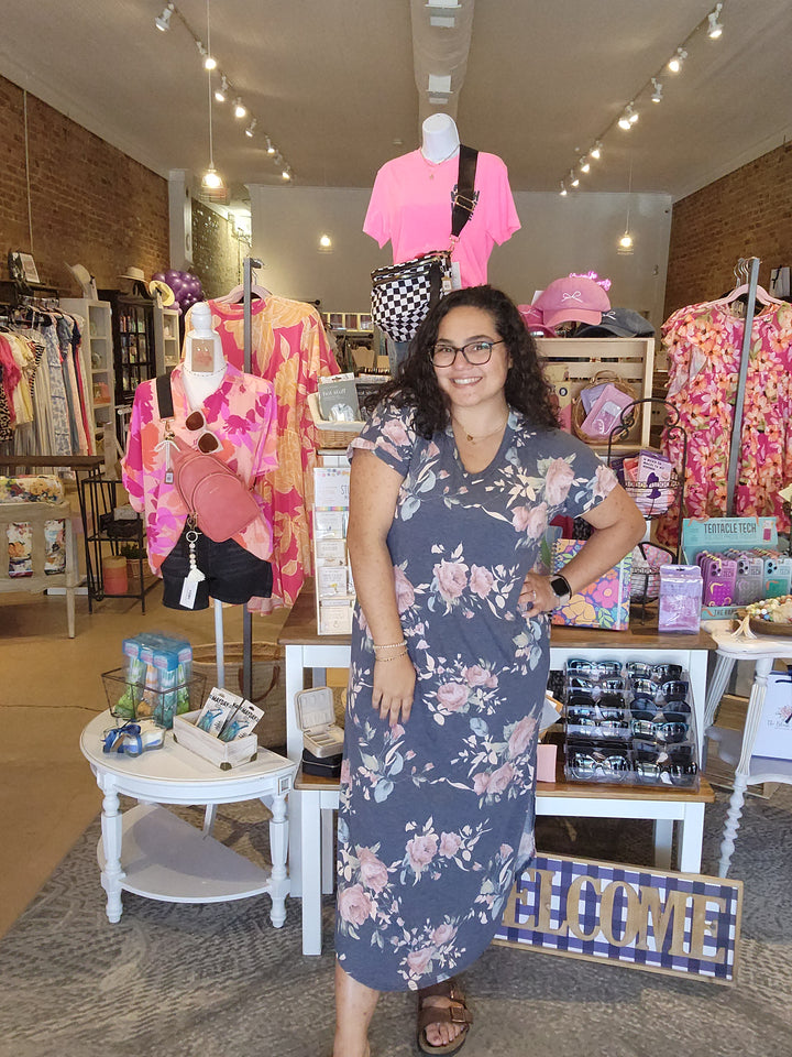Floral T Shirt Dress