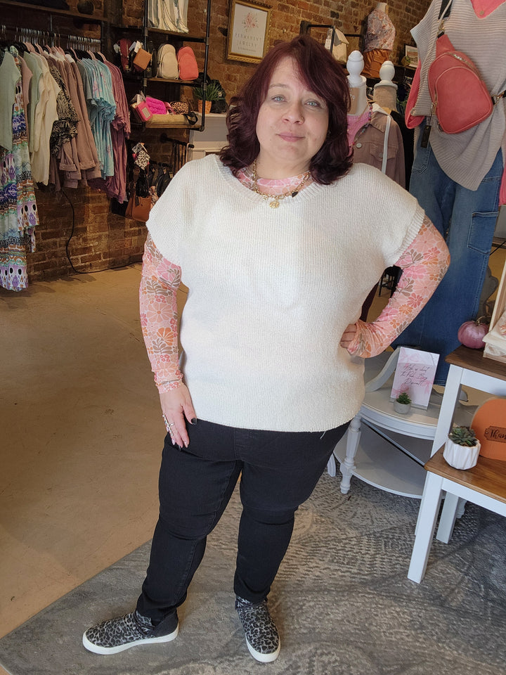 Bow Back Knit Top