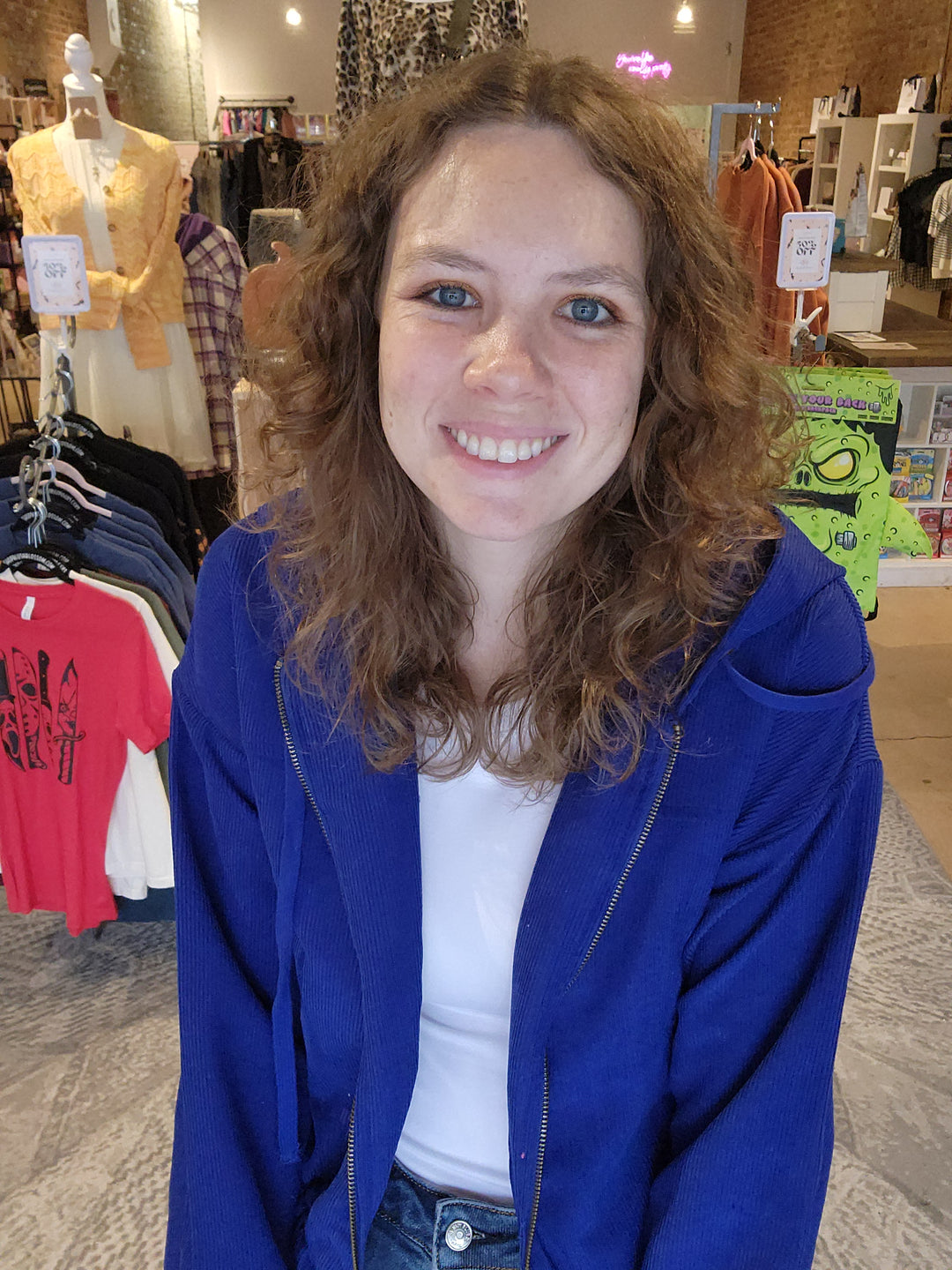Corduroy Zip Jacket