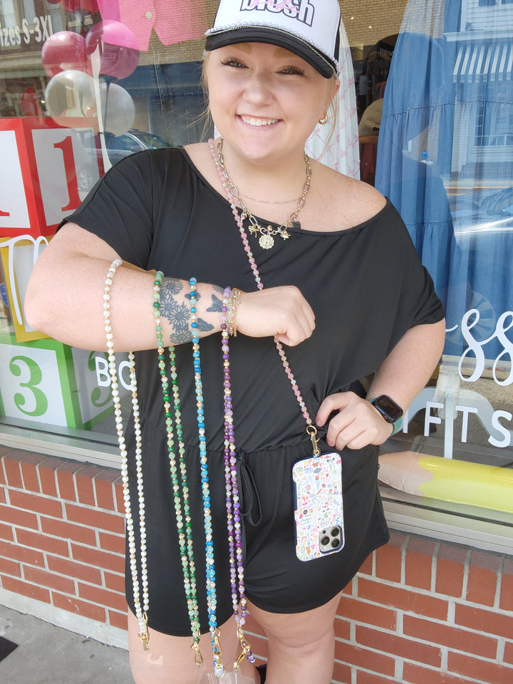 Beaded Phone Lanyard