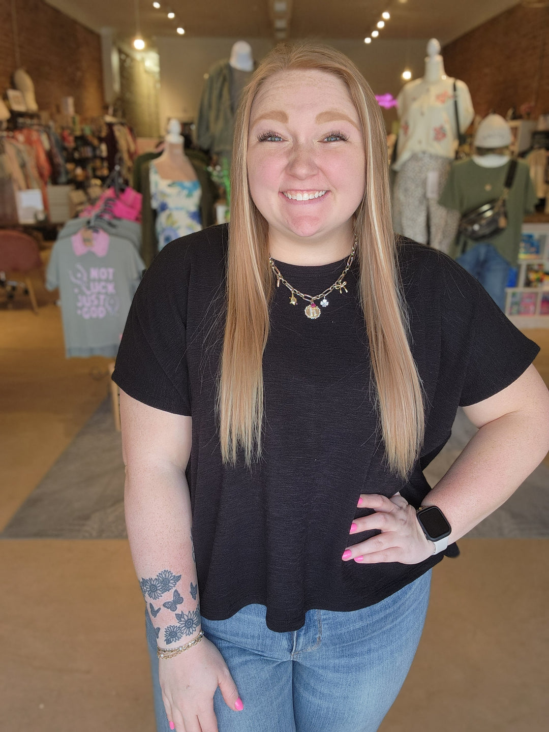 Short Sleeve Slub Tee