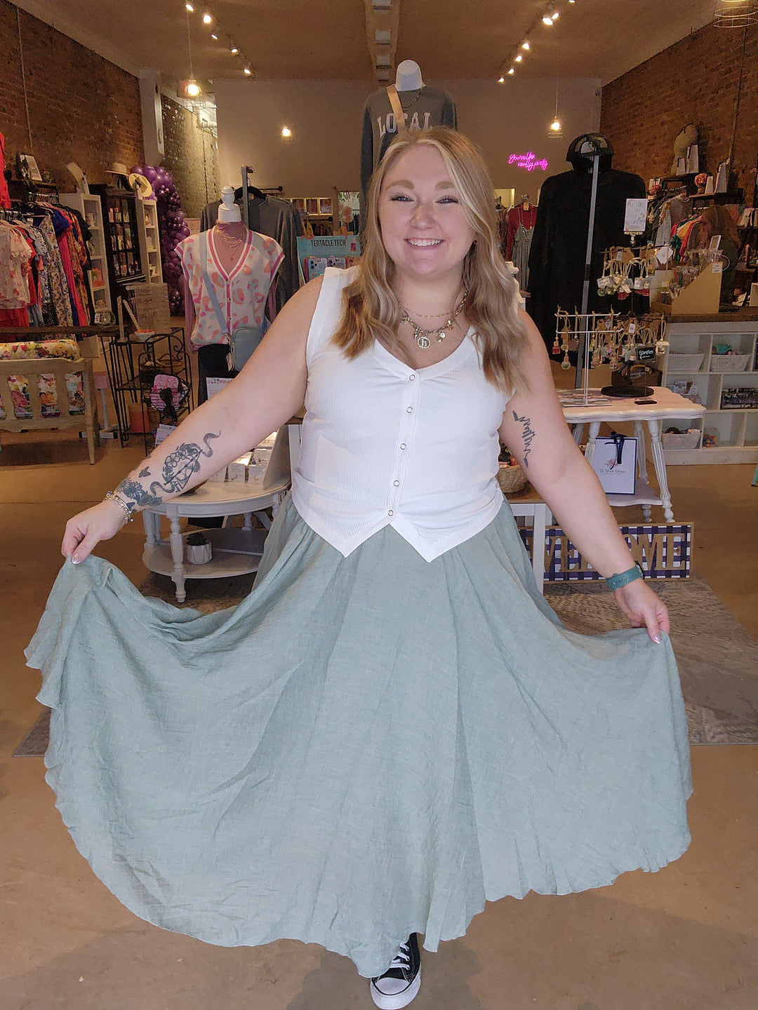 Feelin Free Maxi Skirt