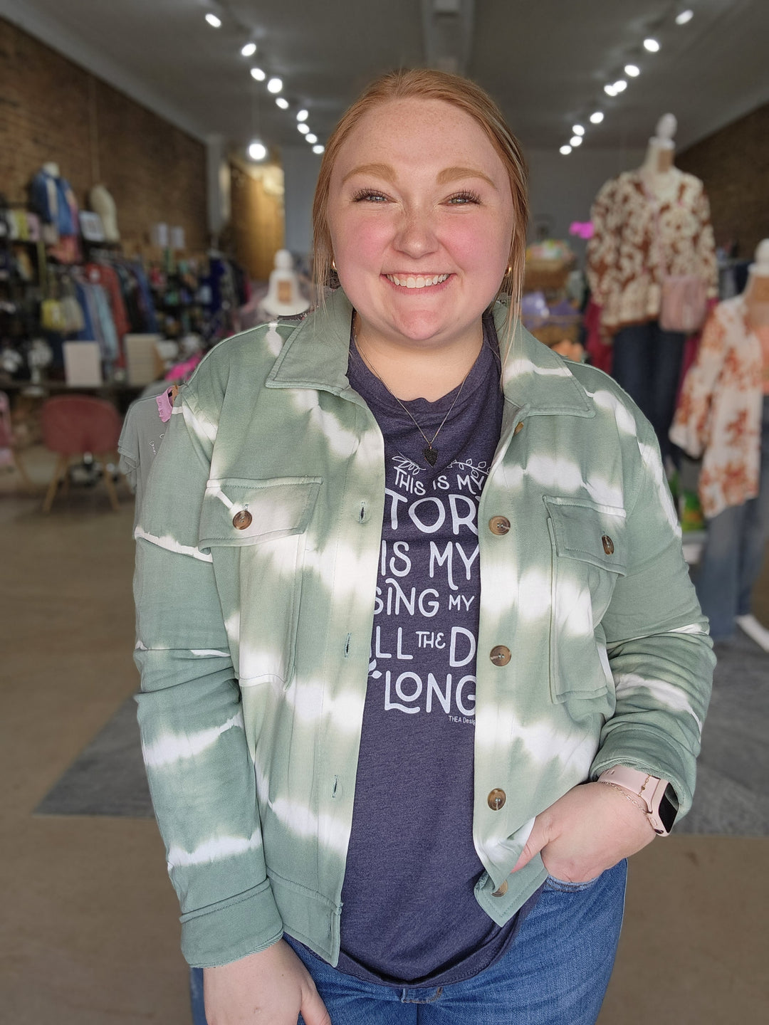 Tie Dye Spring Jacket