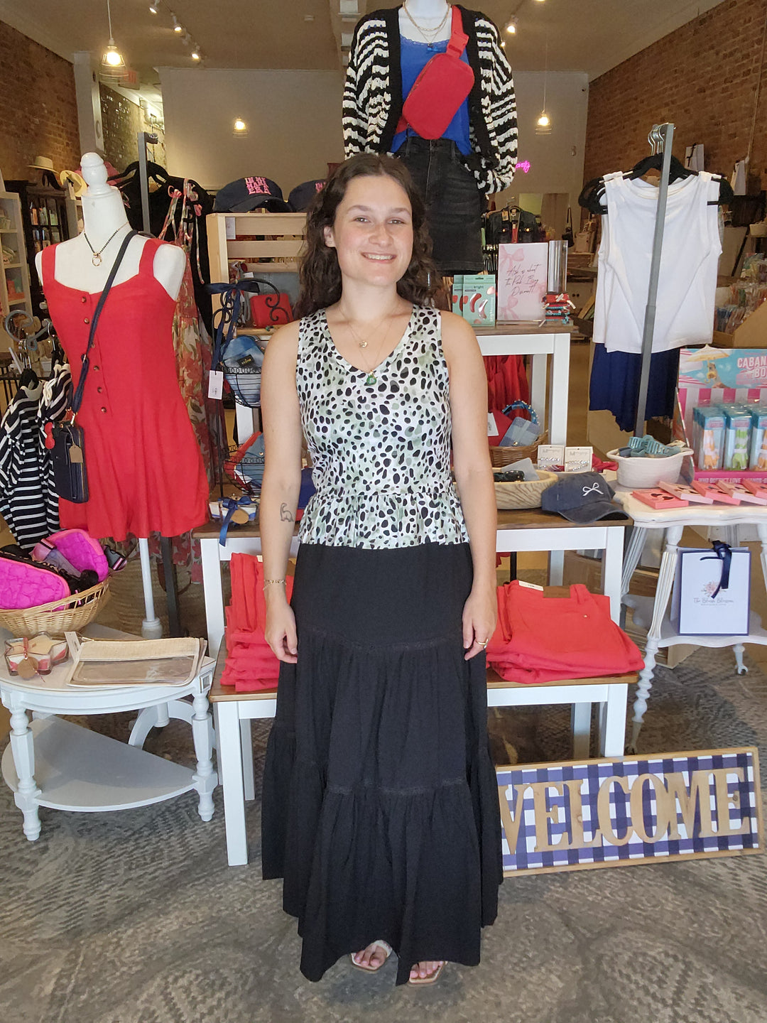 Peplum Butter Tank
