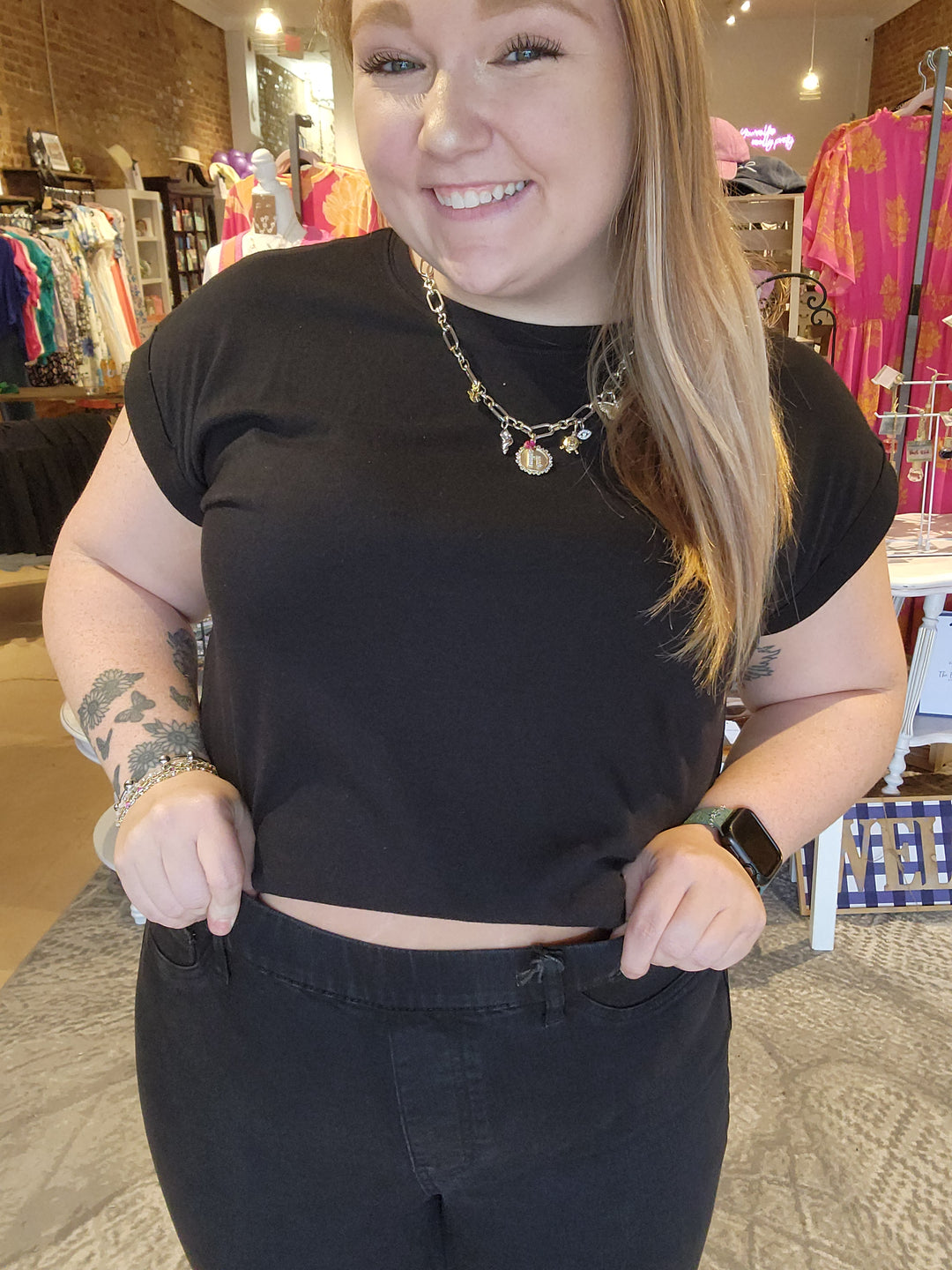Judy Blue Booty Lifting Black Skinny Jegging