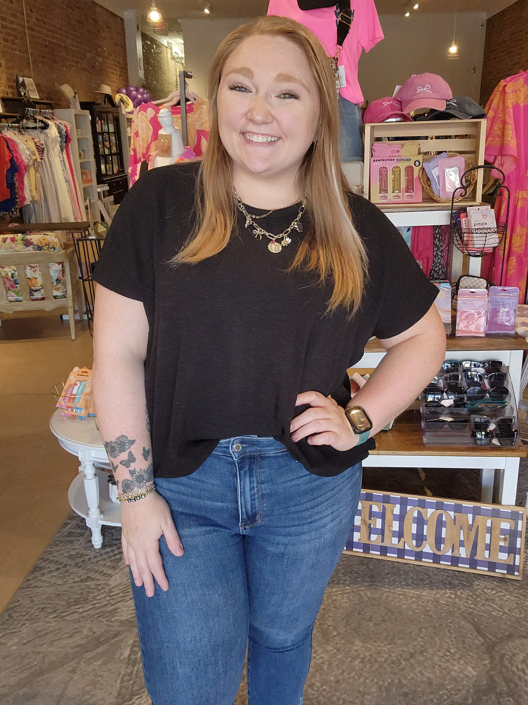Short Sleeve Slub Tee