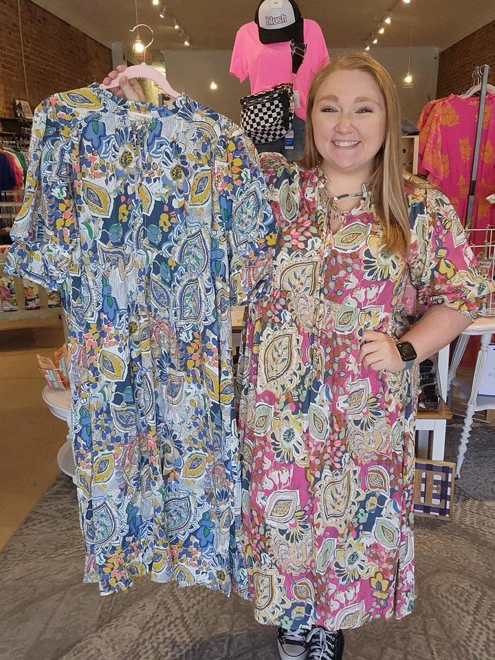 Floral Dreams Midi Dress